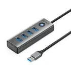Hub Orico PDD4U-U3 4x USB-A 3.0 - gray Фото num