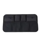 Car organizer for the rear seat backrest for the trunk black Фото num