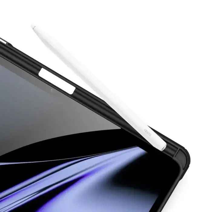 Dux Ducis Toby Armored Flip Smart Case for Oppo Pad with Stylus Holder Black Фото num