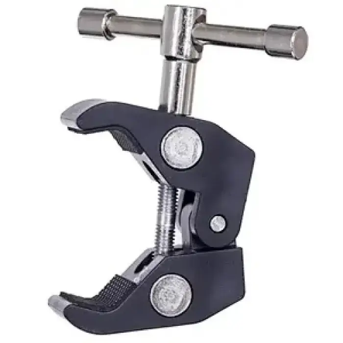 Clamping bracket for mounting accessories with 1/4 and 3/8 inch screw Foto 2