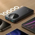 Joyroom JR-PBF12 внешний аккумулятор (powerbank) | 10000 mAh | 12W | USB-A, USB-C | черный Фото num