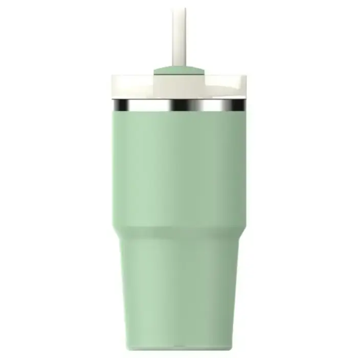 Термокружка с трубочкой The Quencher H2.O FlowState Tumbler 0.59L фисташкового цвета Фото num