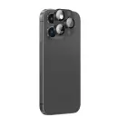 AmazingThing Aviation-Grade Alloy Tempered Glass Lens for iPhone 16 Pro | 16 Pro Max Camera Lens - Black Foto 1