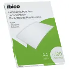 Laminēšanas kabatas Ibico, A4, 216x303 mm, 100 mik., 100 gab/iepak. Фото num