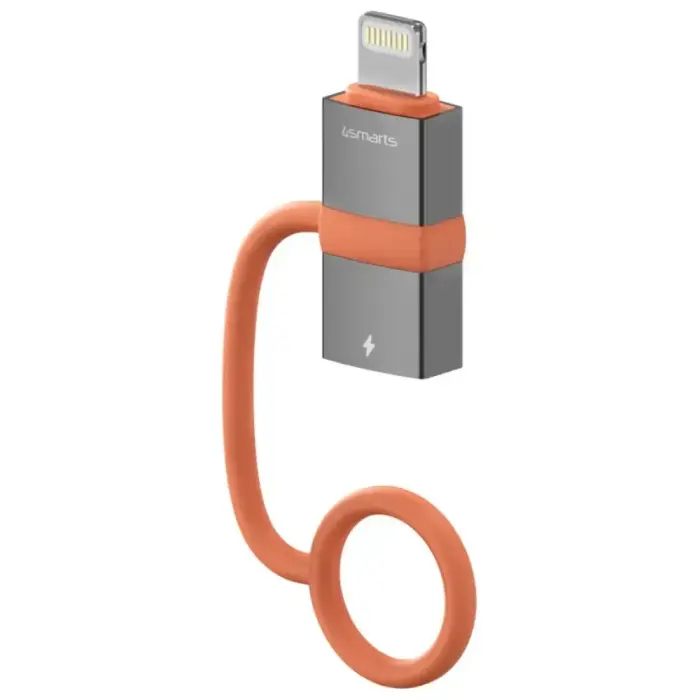 Adapter 4smarts USB-C to Lightning PD 27W gray 2pcs Foto 3
