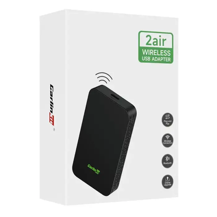 Carlinkit 2AIR wireless adapter Apple Carplay/Android Auto (black) Photo