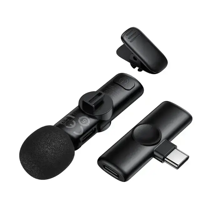 Borofone Lavalier wireless microphone BFK16 Winner Type C black Photo