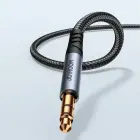 Joyroom stereo audio cable AUX 3.5 mm mini jack 1.2m black (SY-A08) Photo