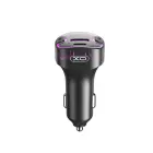 XO transmiter FM BCC12 Bluetooth MP3 car charger 3,1A black Фото num