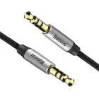 Baseus CAM30-BS1 Premium AUX Cable 3.5 mm -> 3.5 mm 1.0m Grey Photo