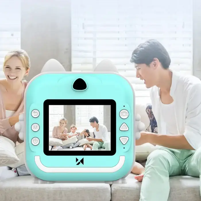 Wozinsky WDT-02 Thermal Printer Camera for Kids - Blue Фото num