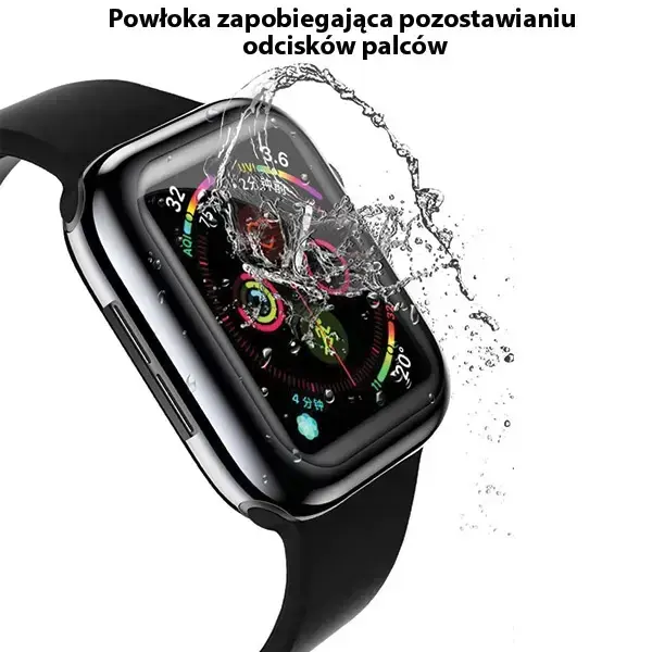 USAMS Etui ochronne Apple Watch 4|5|6|SE 44mm. czarny|black IW486BH01 (US-BH486) Photo