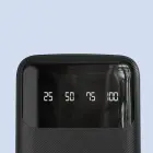 Dudao K6Pro Universal 10000mAh Power Bank with USB Cable, USB Type C, Lightning white (K6Pro-white) Foto 9