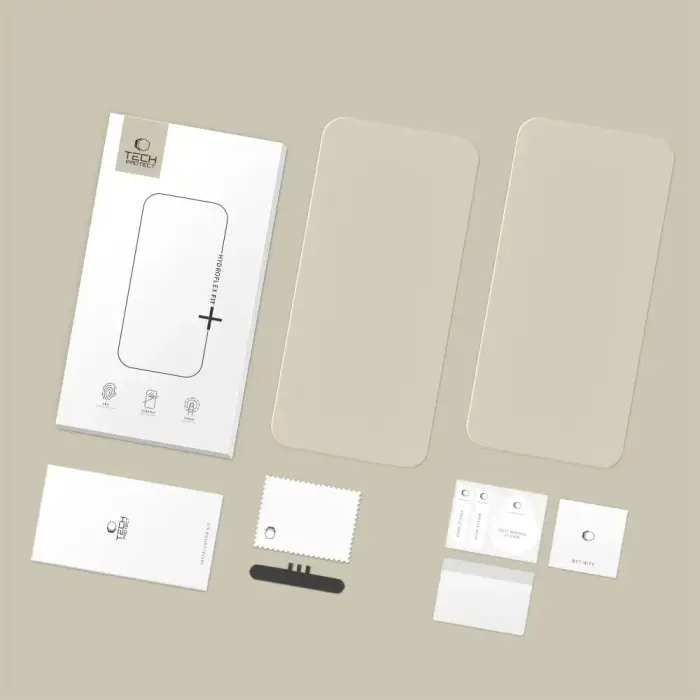 FOLIA HYDROŻELOWA TECH-PROTECT HYDROFLEX FIT+ 2-PACK XIAOMI REDMI NOTE 15 PRO+ PLUS 5G CLEAR Foto 5