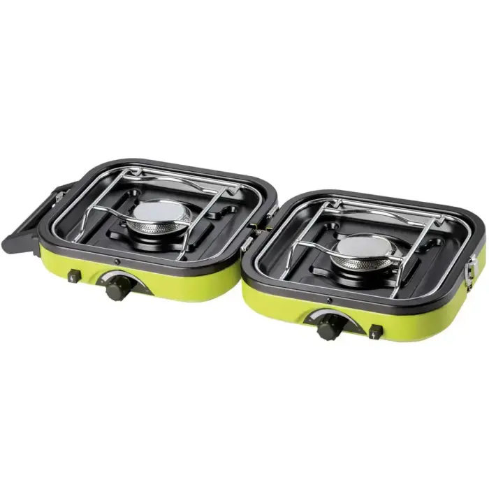 DUAL COMPACT + GRILL double camping stove Фото num