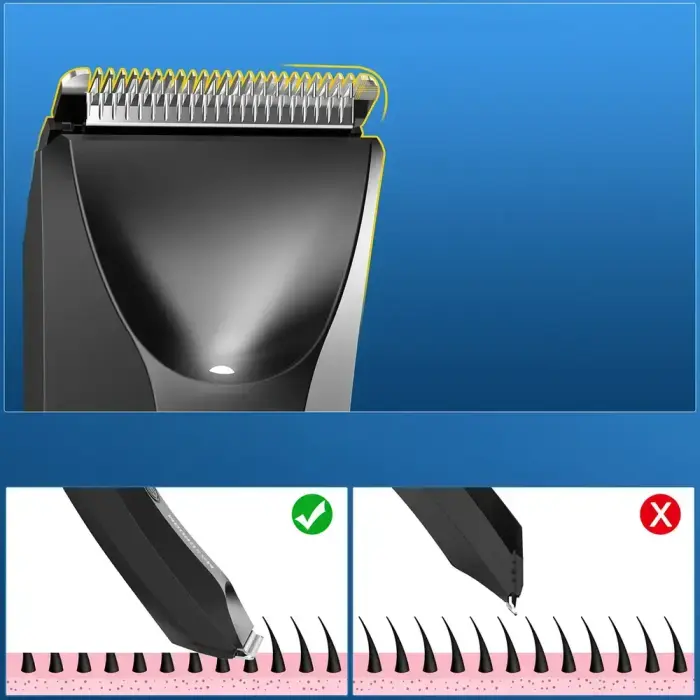 MAXGROOM RFCD-9087 multifunctional trimmer with LED light - black Photo