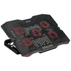 XTRIKE ME Laptop Cooling Pad with Built-in Phone Holder FN-813 Black Фото num