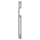 Qoltec Double-sided straight plate for electric door strike | Catch plate | 250mm | Stainless steel Photo