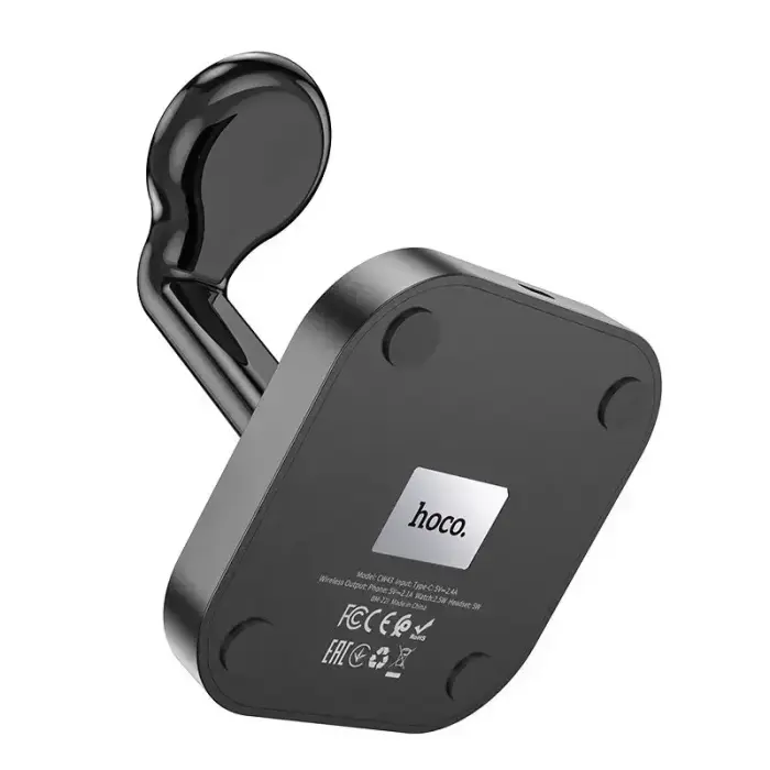 Wireless charger Hoco 3in1 CW43 black Photo