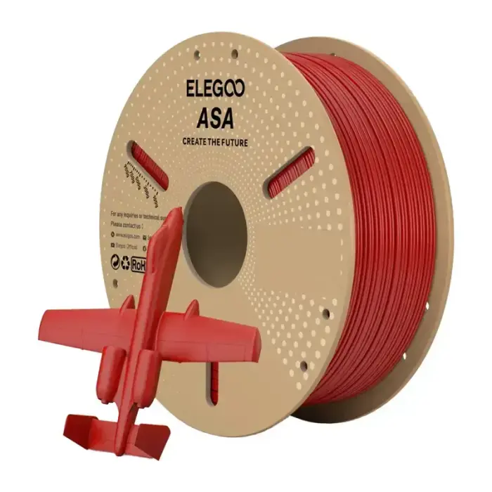 ELEGOO ASA filament (red) Photo