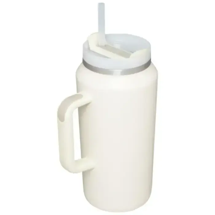 Termopudele ar salmiņu The Quencher H2.0 Tumbler 1,90L krēmkrāsā  Foto 2
