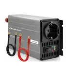 Qoltec MS Wave Voltage Converter | 12V to 230V | 500/1000W | USB | Compatible with LiFePO4, GEL and AGM batteries Foto 1