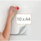 Magnētiskās tāfeles magnēti Nobo 10 paciņās 38mm sarkani 1.5kg Фото num