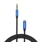 TRRS 3.5mm Male to 3.5mm Female Audio Extender 5m Vention BHCLJ Blue Foto 1