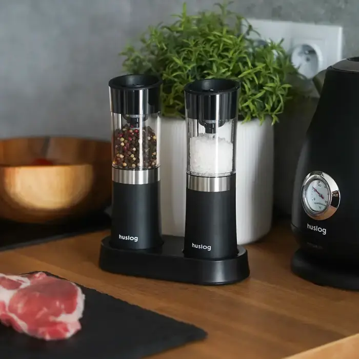 Huslog Grinder Set with Charging Base - Black Фото num
