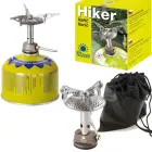 The lightest tourist stove for gas cartridges (valve or thread) HIKER 70gram 2.4kW Фото num