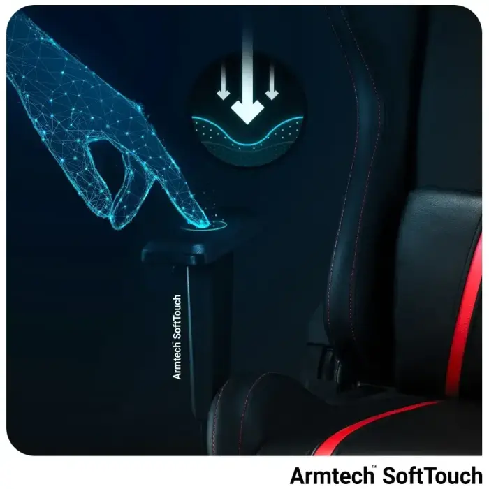 Gaming chair Diablo Chairs X-One 2.0 King Size black-red Foto 15