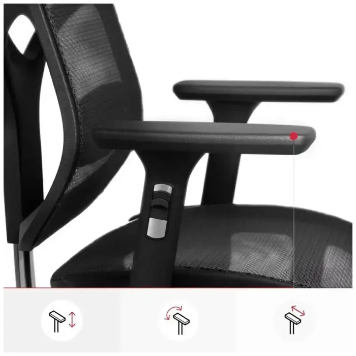 Ergonomic chair Diablo Chairs V-Basic black Photo