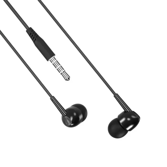 XO Wired earphones EP37 jack 3,5mm black Photo