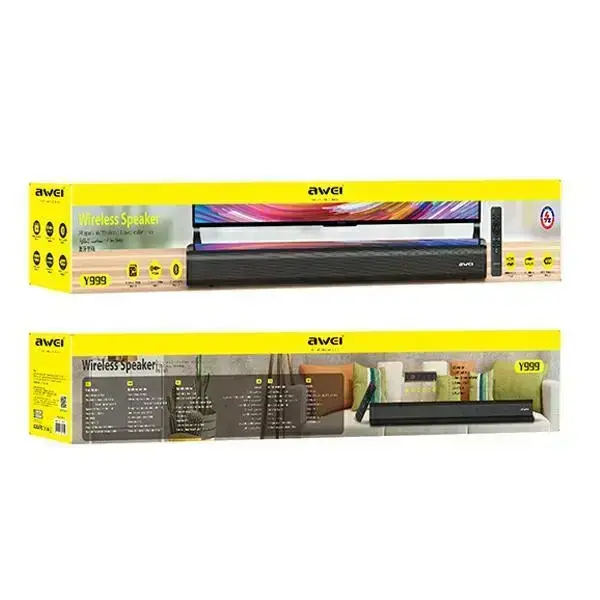 AWEI Soundbar Bluetooth Y999 black Foto 12