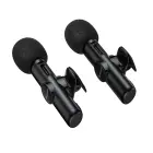 Borofone Lavalier wireless microphone BFK16A Winner Lightning black - 2 pieces Photo