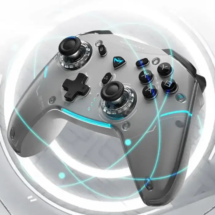 Machenike G5Pro Max Wireless Game Controller with Charging Station - Gray Фото num