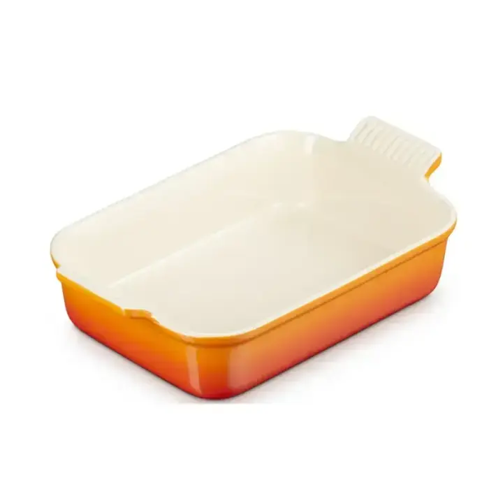 Cepamtrauks taisnstūra Heritage akmens masas 26x19cm / 2,4L oranžs Foto 4