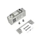 Qoltec Electric strike With lock and memory | 12V | Stainless steel Photo