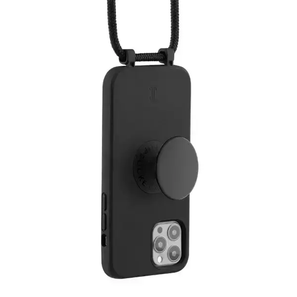 Etui JE PopGrip iPhone 12 Pro Max 6,7" czarny|black 30161 AW|SS23 (Just Elegance) Photo