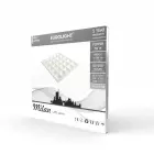 Milan LED šviestuvas 38W 4100LM 4000K UGR19 Lifud Eurolight Foto 2
