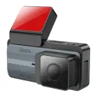 Dash cam for car Hoco with screen 3,69" 2K + rear camera 720P/25fps GPS DV12 silvery gray Фото num