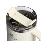 Termokrūze ar salmiņu The Quencher H2.0 Fluted Tumbler 1.18L glancētā krēmkrāsā  Foto 2