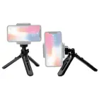 Мини-штатив с держателем телефона крепление selfie stick камеры GoPro держатель черный Фото num