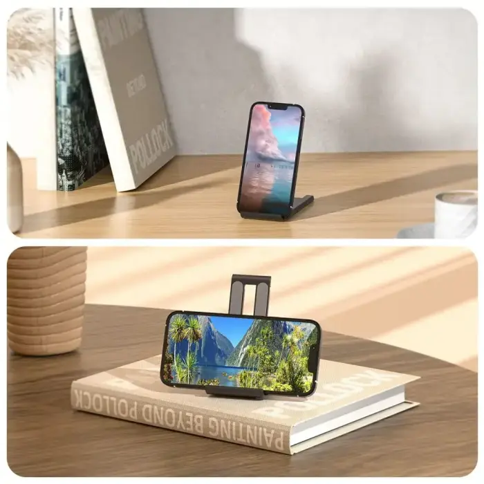 TECH-PROTECT Z5 UNIVERSAL STAND HOLDER SMARTPHONE & TABLET BLACK Foto 7