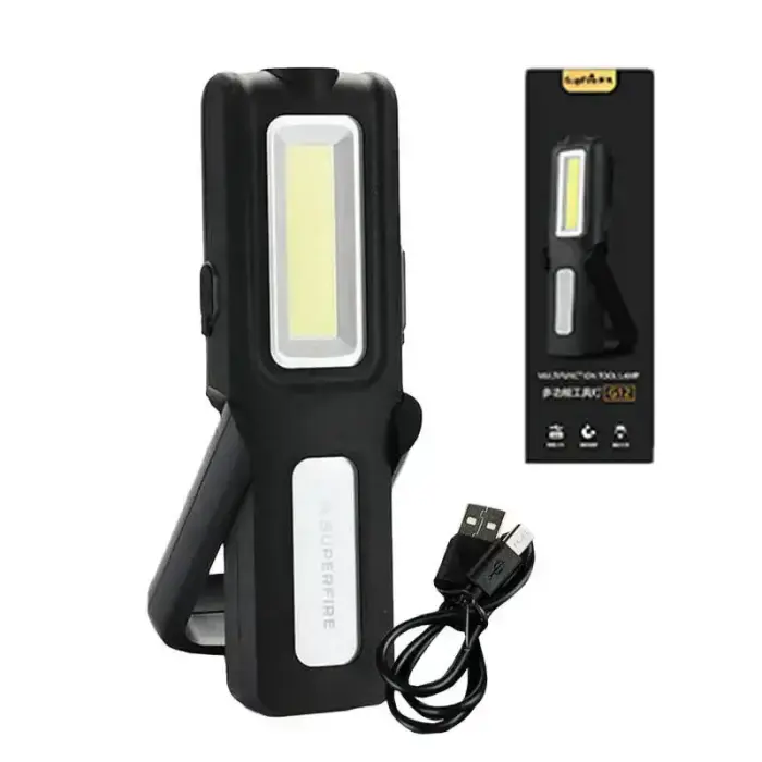 Workshop flashlight Superfire G12, 566lm, USB Фото num