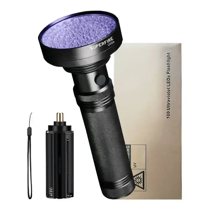 UV Flashlight Superfire UV06, 395NM Фото num