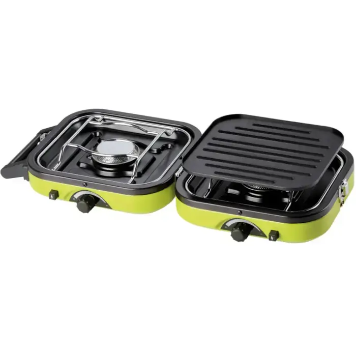DUAL COMPACT + GRILL double camping stove Фото num