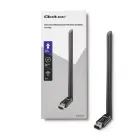 Qoltec Wireless adapter WiFi USB with antenna | standard N Photo