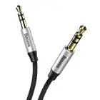 Baseus CAM30-BS1 Premium AUX Cable 3.5 mm -> 3.5 mm 1.0m Grey Photo