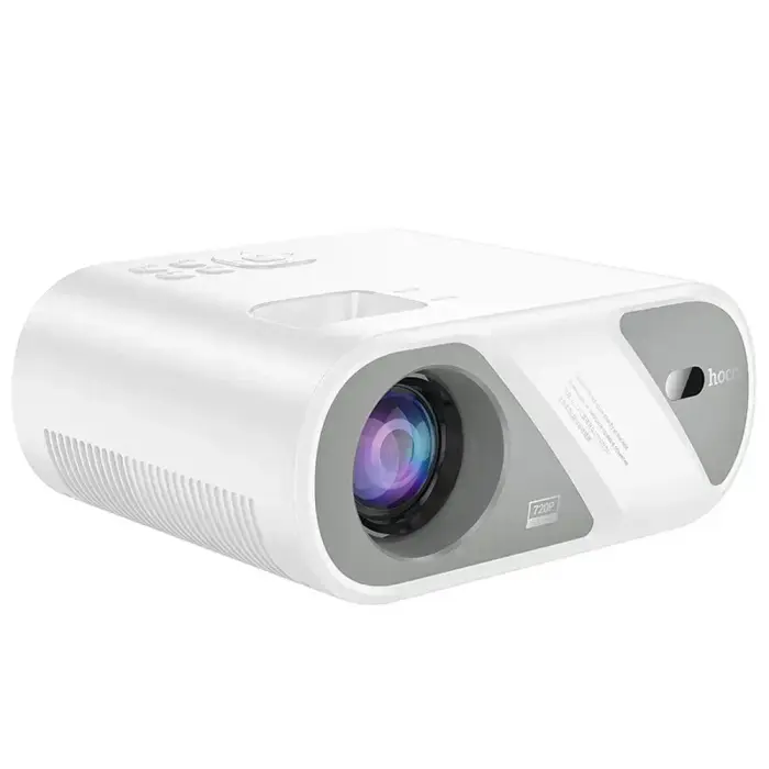 Projector HD Ready Hoco Wi-Fi Bluetooth 720P DT1 white Фото num